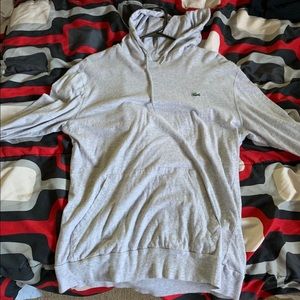 Lacoste light grey jacket